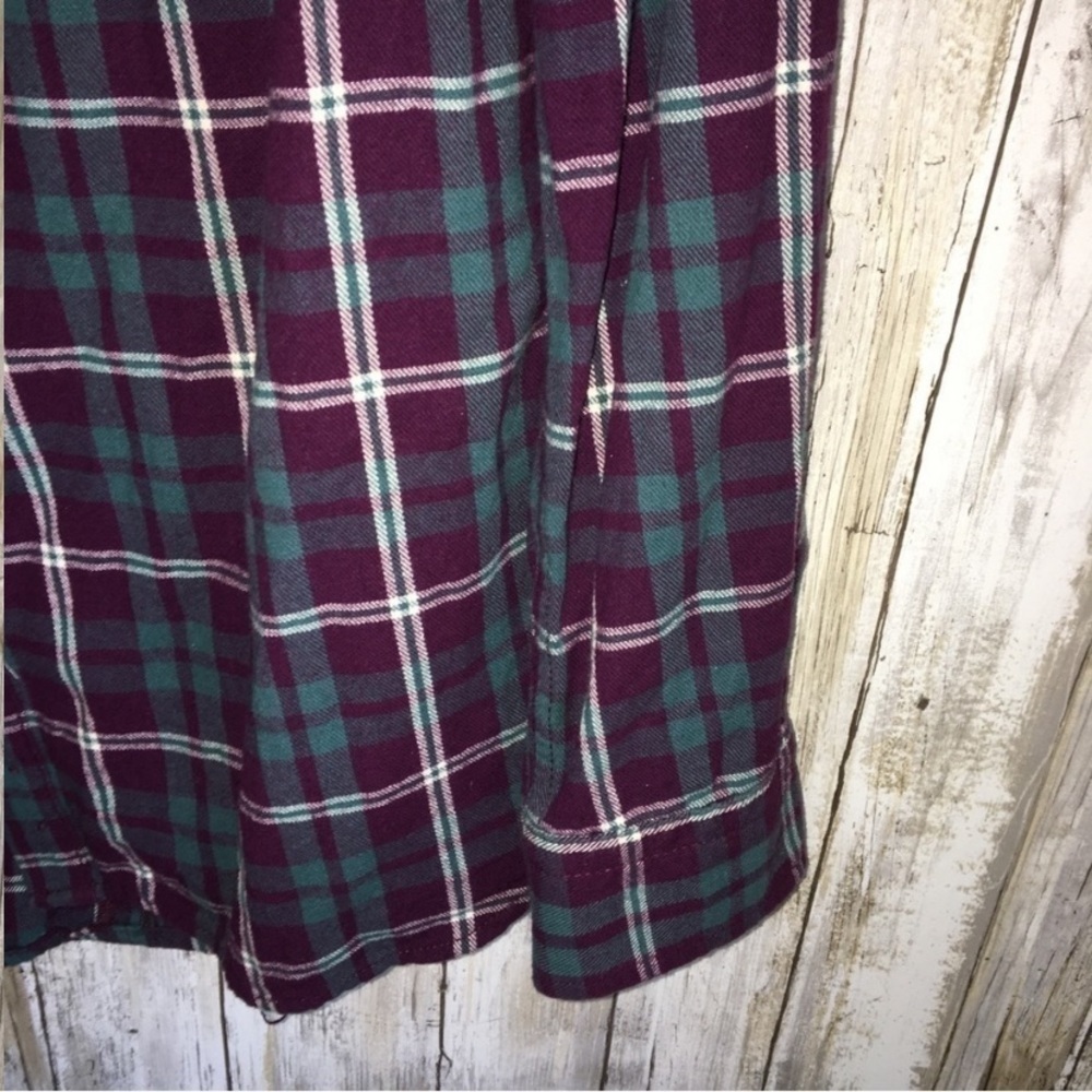 Duluth Purple Plaid Button Down - Picture 2 of 7
